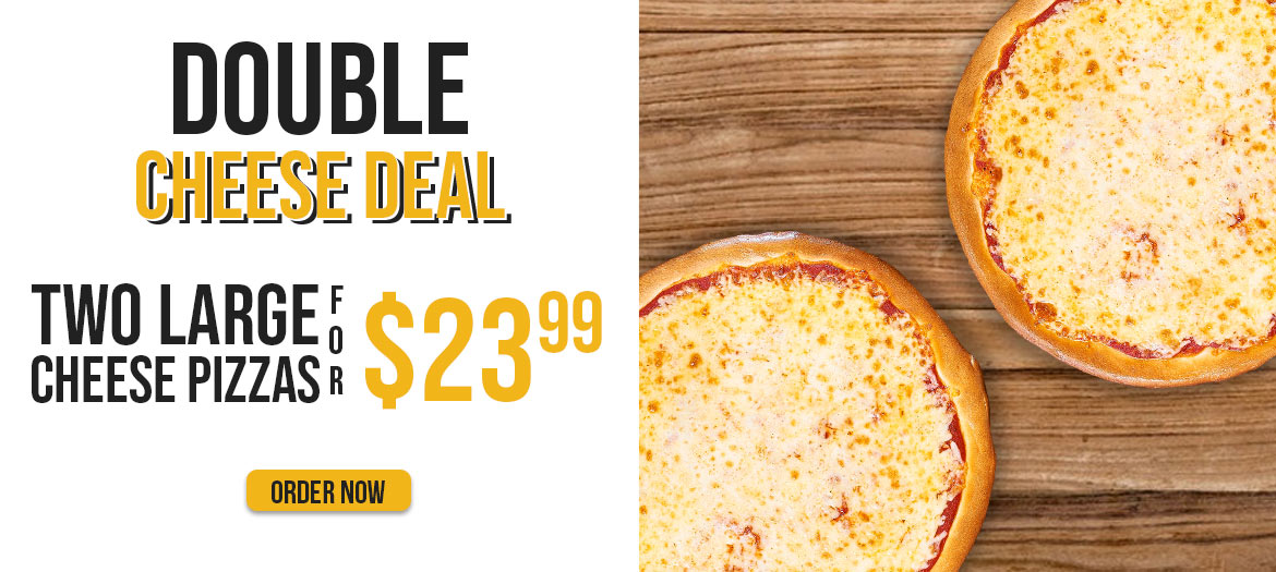 Everyday Large Cheese Pizza Deal $23.99