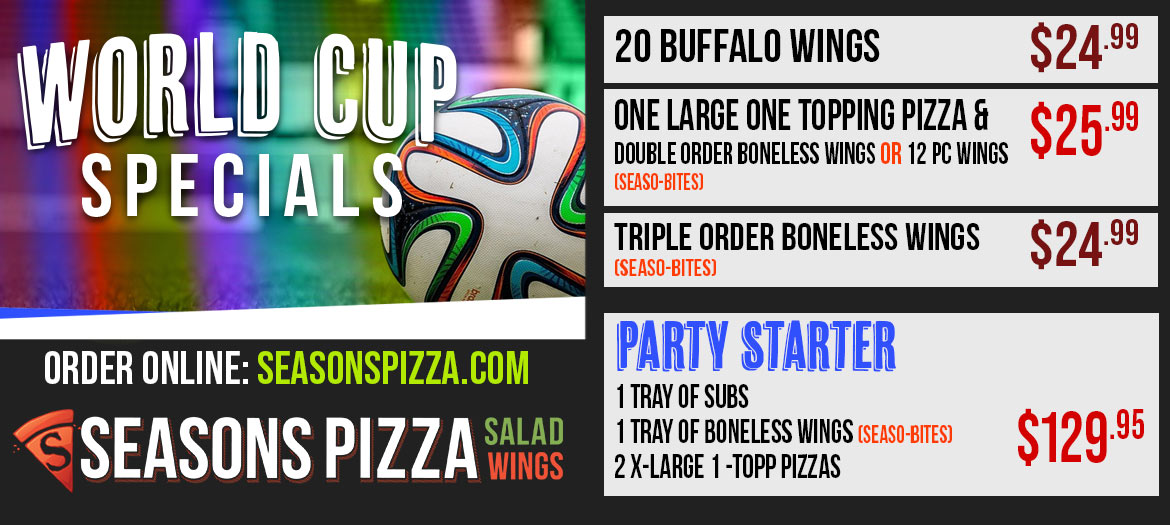 Order Our FIFA world cup Specials