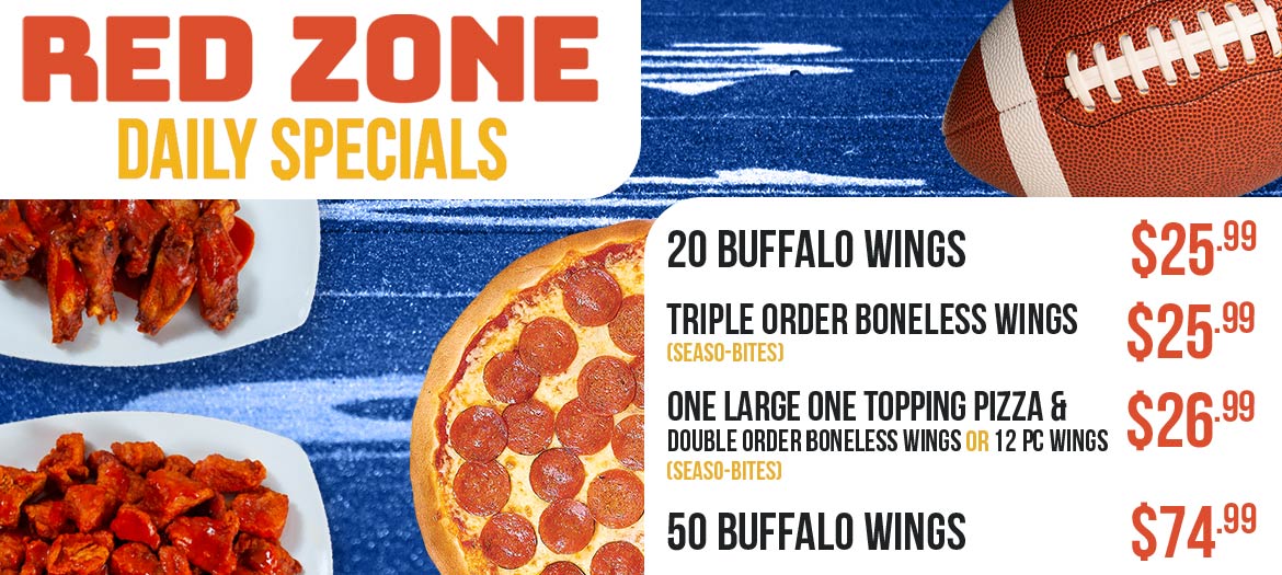 Order Red Zone  Specials