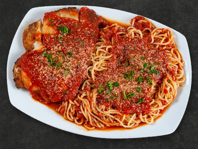 Chicken Parmigiana Pasta