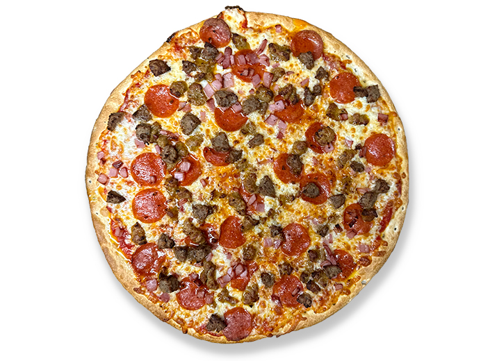 Quattro Meat Pizza