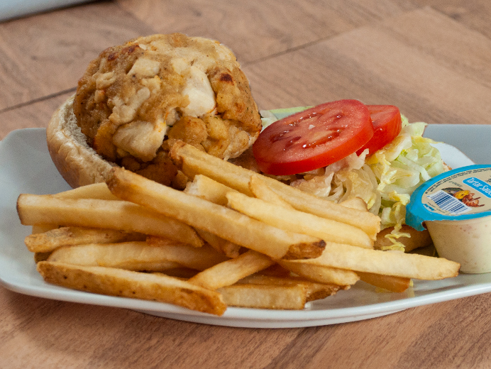 Crab Cake Sandwich