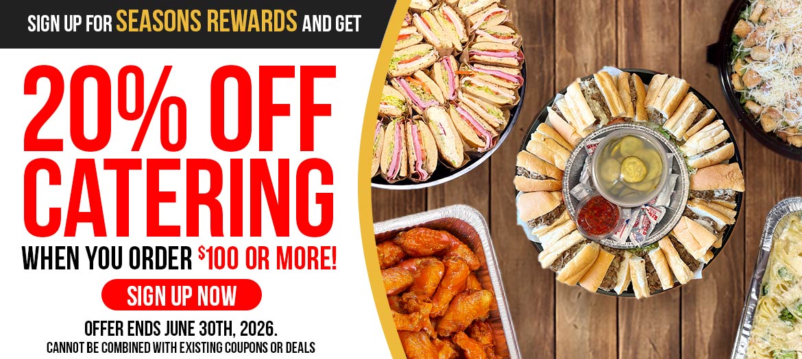 Seasons Pizza Rewards Loyalty Program